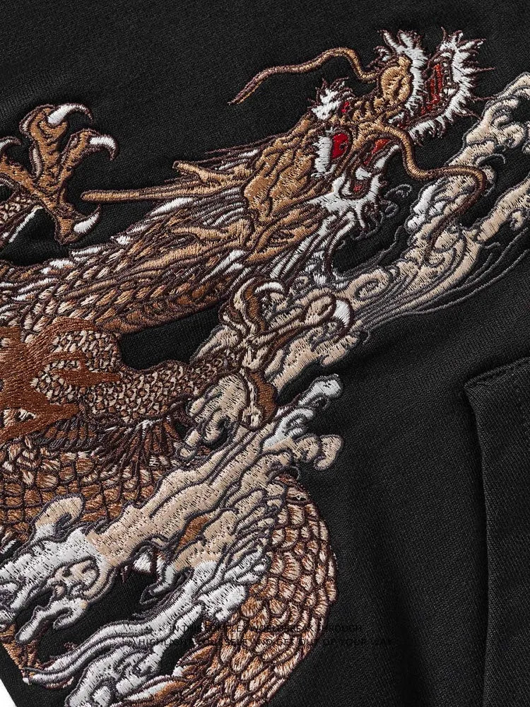 Embroidery - Yokosuka Style Zip-Up Hoodie "Mizuchi"