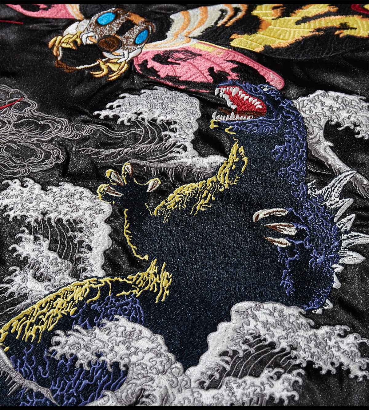 Embroidery - Yokosuka Style Jacket "Hornet and Godzilla"