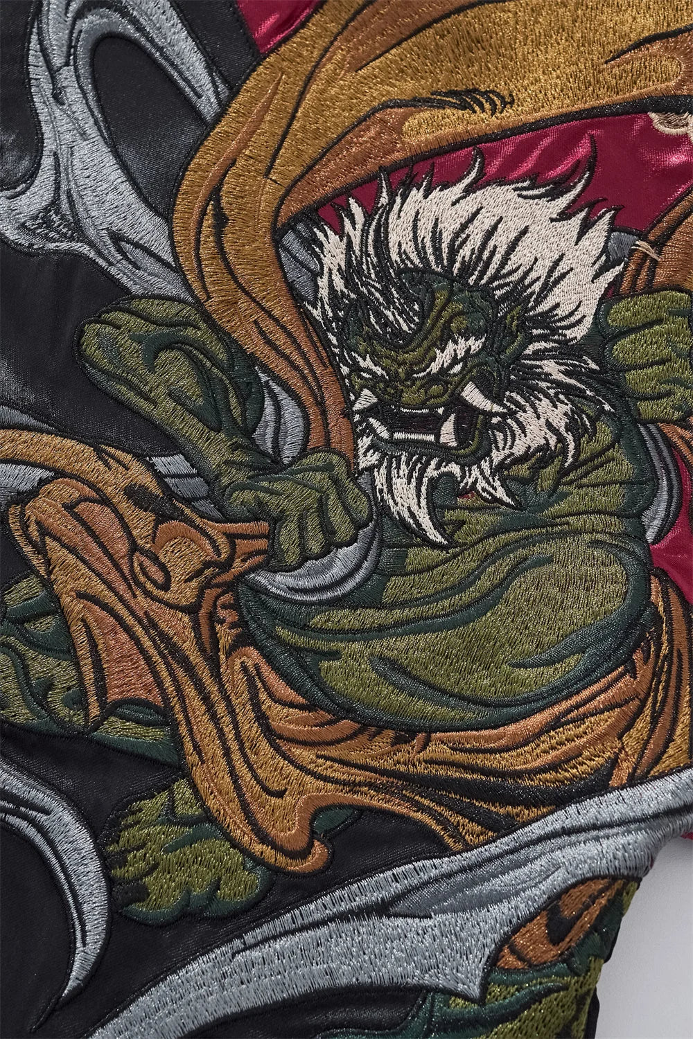 Embroidery - Sukajan Jacket "Raijin"