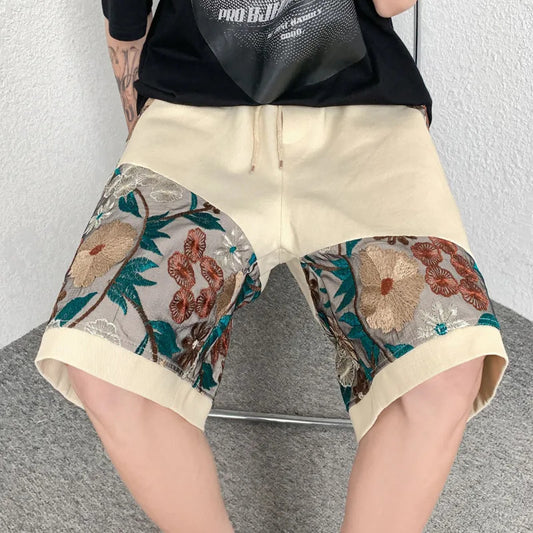 Embroidery - Shorts "Summer's Poem"