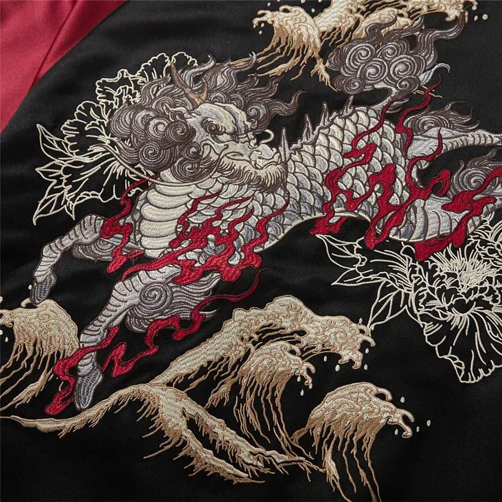 Embroidery - Yokosuka Style Jacket "Kirin"