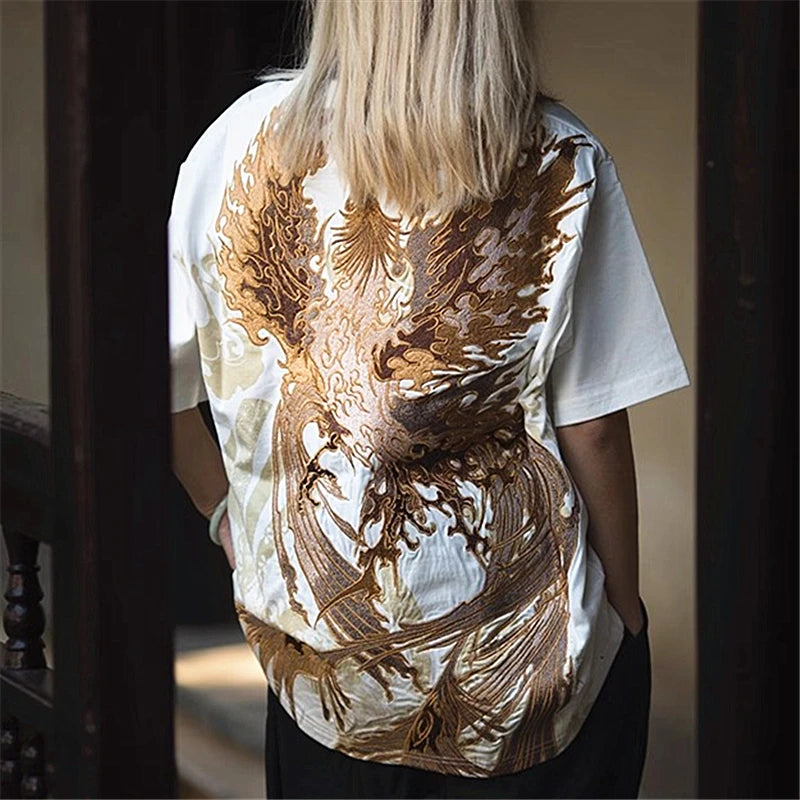 Embroidery - Yokosuka Style T-Shirt "Phoenix"