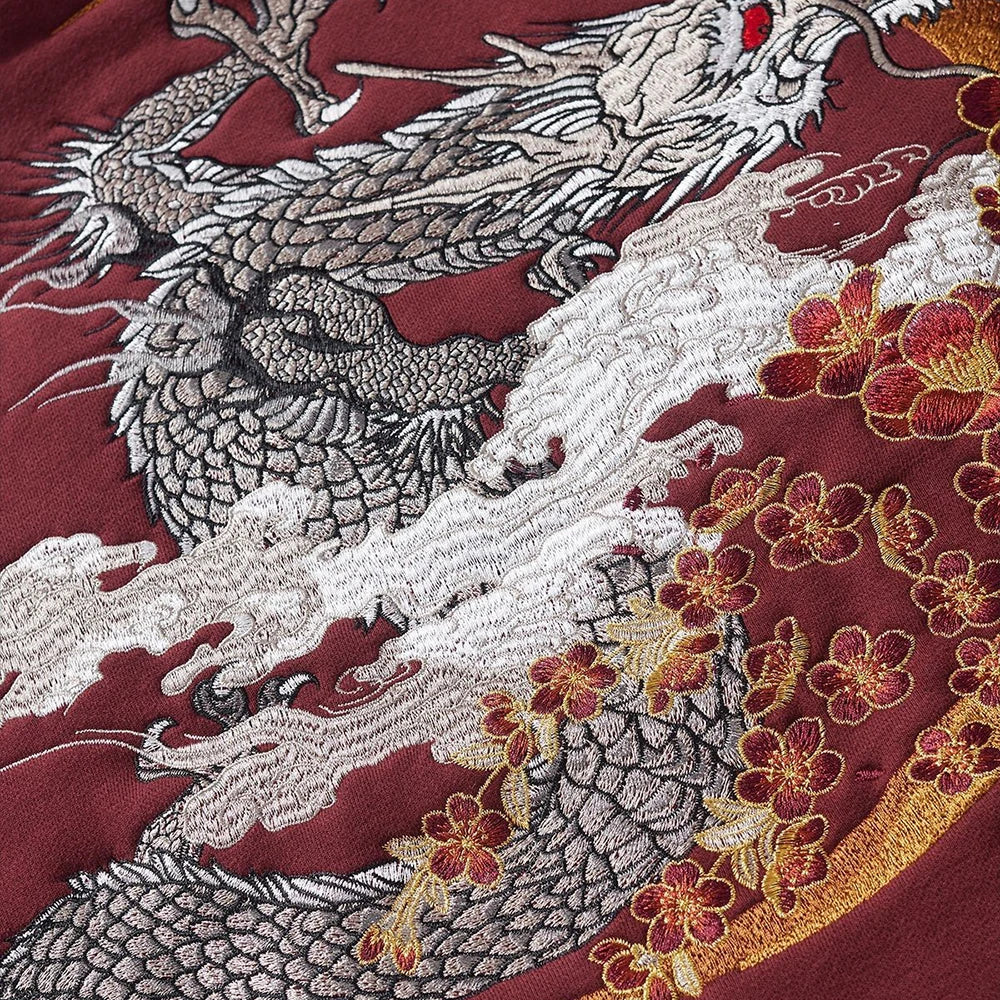 Embroidery - Yokosuka Style Hoodie "Mizuchi" (Winter)