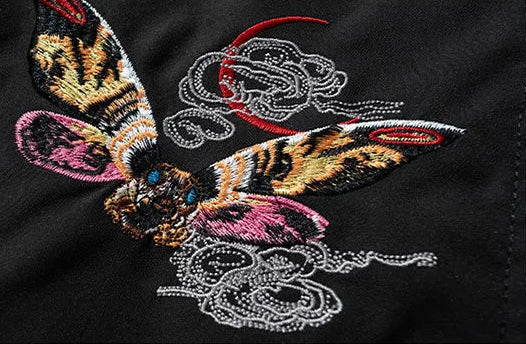 Embroidery - Bomber Jacket "Hornet and Godzilla"
