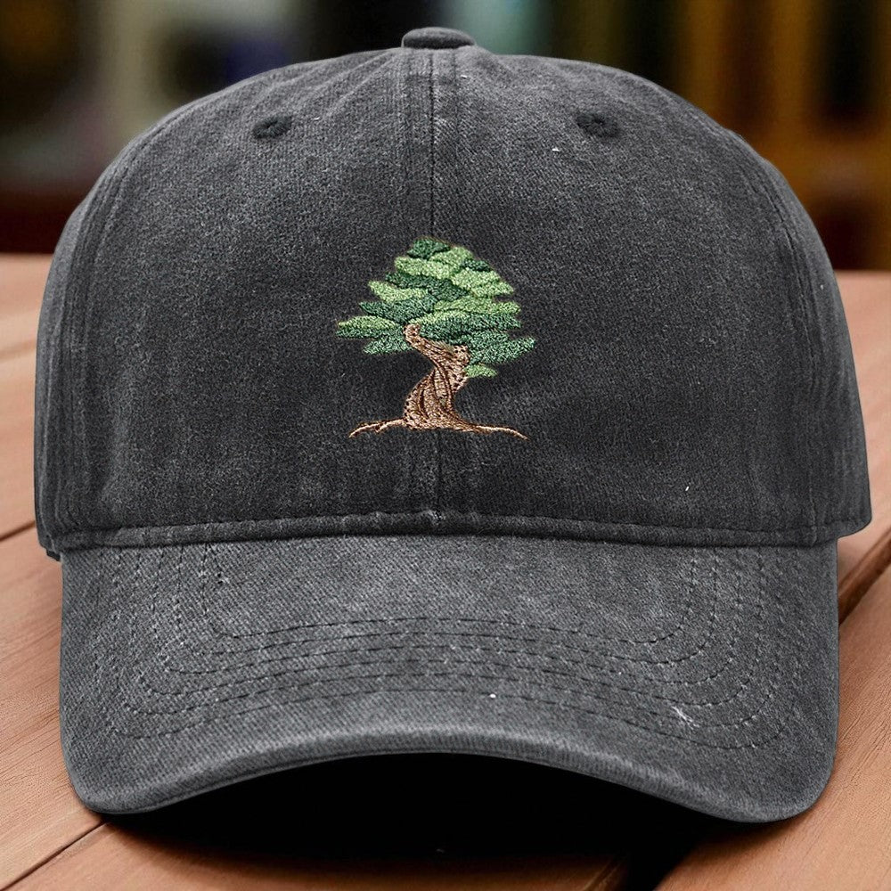Embroidery - Casual Cap "Bonsai"
