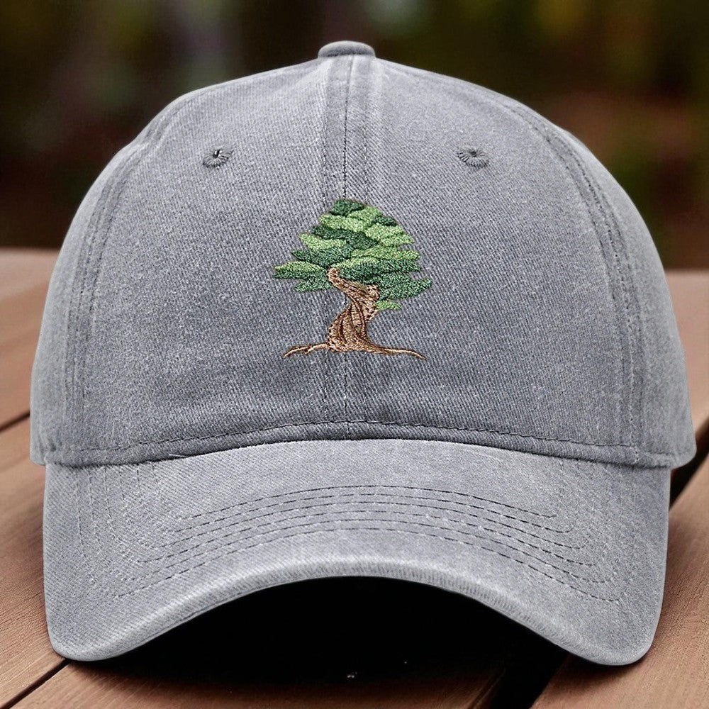 Embroidery - Casual Cap "Bonsai"