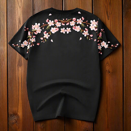 Embroidery - Yokosuka Style T-Shirt "Sakura"