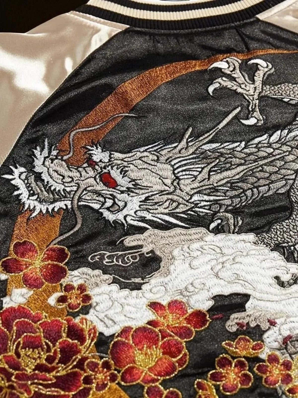 Embroidery - Yokosuka Style Jacket "Hornet and Godzilla"