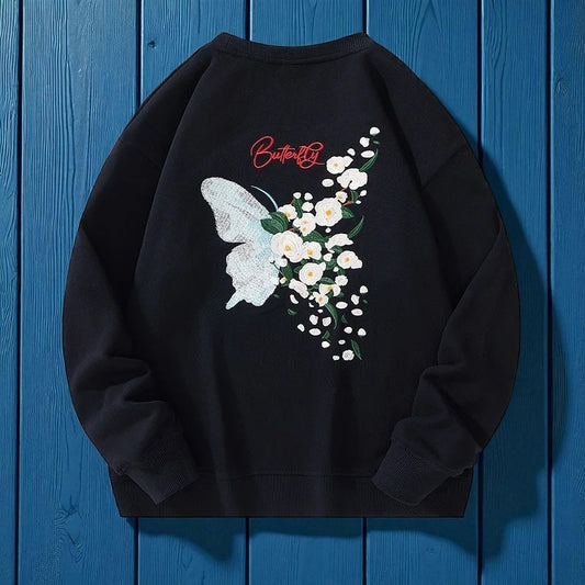 Embroidery - Sweatshirt "Butterfly"