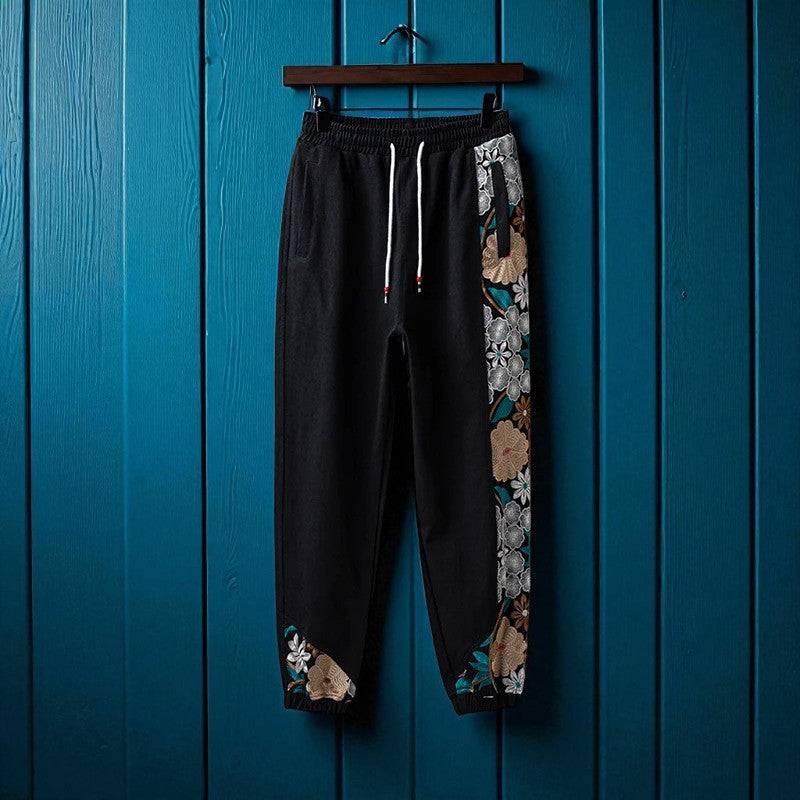 Embroidery - Casual Pants "Spring Garden"