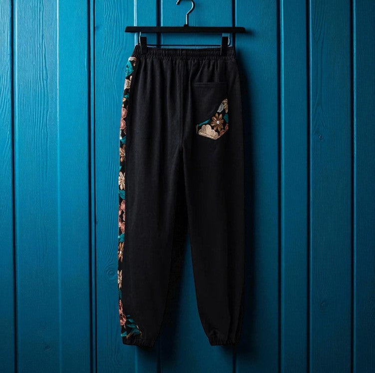 Embroidery - Casual Pants "Spring Garden"
