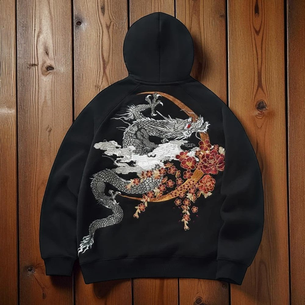 Embroidery - Yokosuka Style Hoodie "Mizuchi" (Winter)